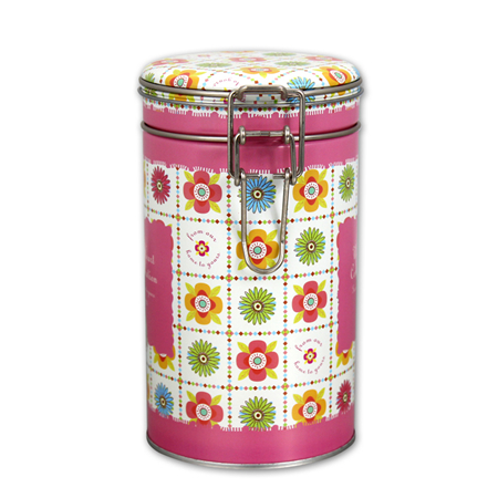 wholesale coffee tins with metal buckle